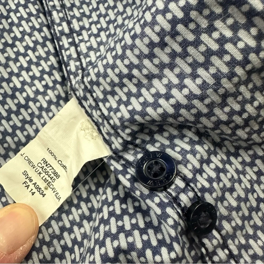 J.Crew Blue Button-Up Shirt